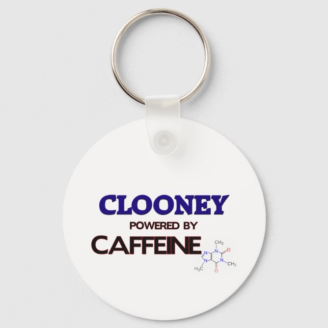 Chaveiro Clooney com cafeína (Frente)