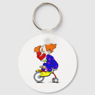 Chaveiro Clown on tricycle