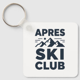 Chaveiro Clube Apres Ski Logotipo Montanha - Inverno Mascul