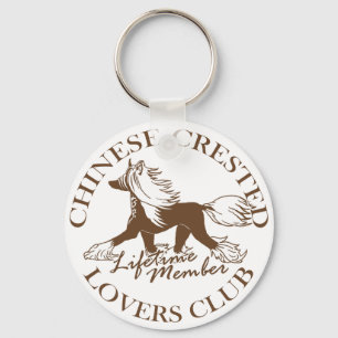 Chaveiro Clube com crista chinês dos amantes