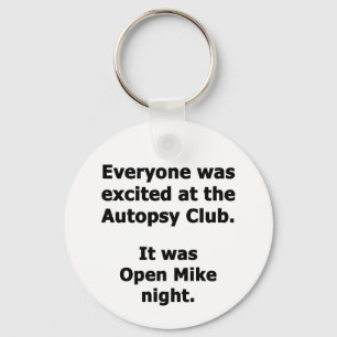 Chaveiro Clube de autópsia