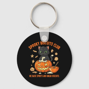 Chaveiro Clube de Biscoitos Assustadores Gato Divertido Hal
