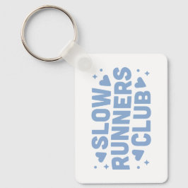 Chaveiro Clube de corridas engraçadas para corredores lento