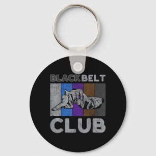 Chaveiro Clube de Faixa Preta Vintage BJJ Jiu Jitsu Brasile