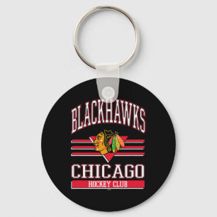 Chaveiro Clube de Hóquei Chicago Blackhawks Preto Oficialme