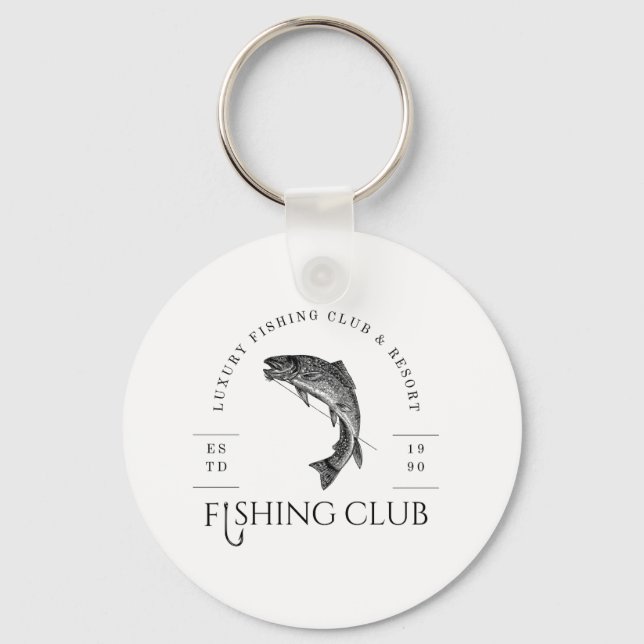 Chaveiro Clube de Pesca (Frente)
