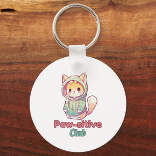 Chaveiro Clube Divertido das Patinhas Felizes do Gato – Blu