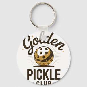 Chaveiro Clube do pepino dourado jogadores engraçados de pi