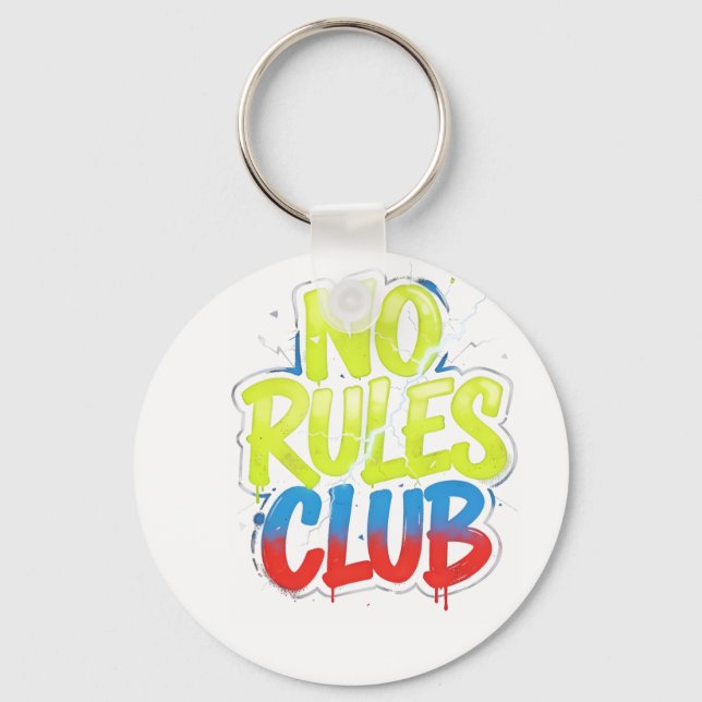 Chaveiro Clube Sem Regras (Frente)