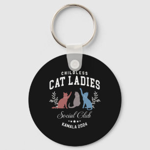 Chaveiro Clube Social das Senhoras Sem Filhos e Gatas Kamal