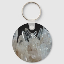 Chaveiro Cluster Crystal Energy Quartz