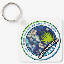 CMHS 60 anos Reunion Hawaiian Theme Key Chain