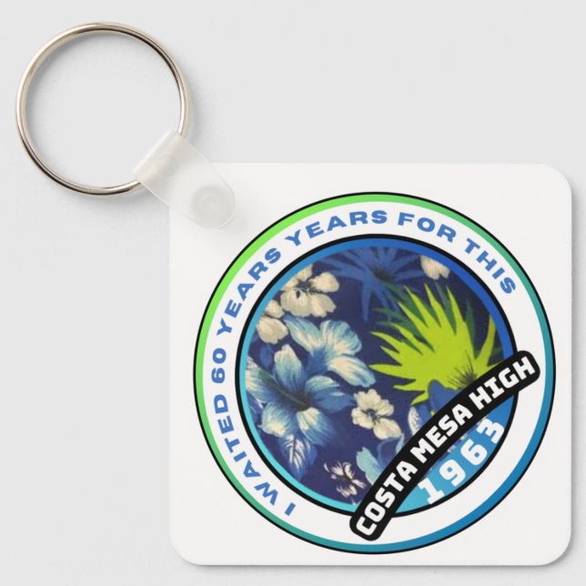 Chaveiro CMHS 60 anos Reunion Hawaiian Theme Key Chain (Frente)