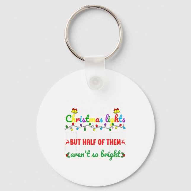 Chaveiro Co-workers Are Like Christmas Lights They Hang Tog (Frente)