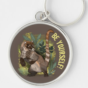 Chaveiro Coatamundi ou White Noss Coati