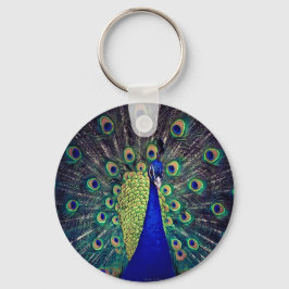 Chaveiro Cobalto Blue Peacock