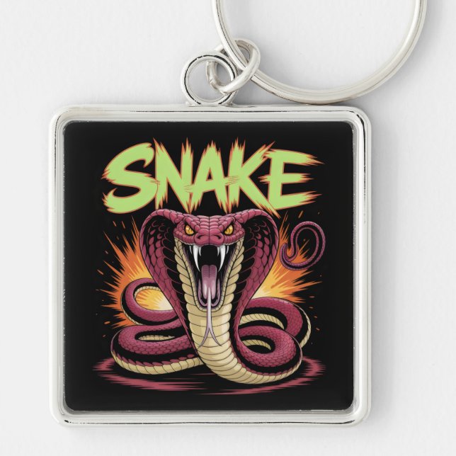 Chaveiro Cobra. (Frente)