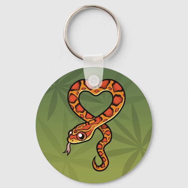 Chaveiro Cobra de desenho animado (Frente)
