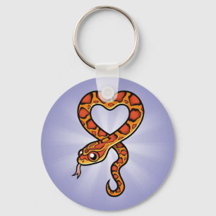 Chaveiro Cobra de desenho animado