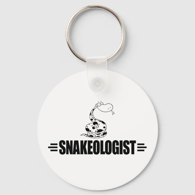 Chaveiro Cobra engraçado (Frente)