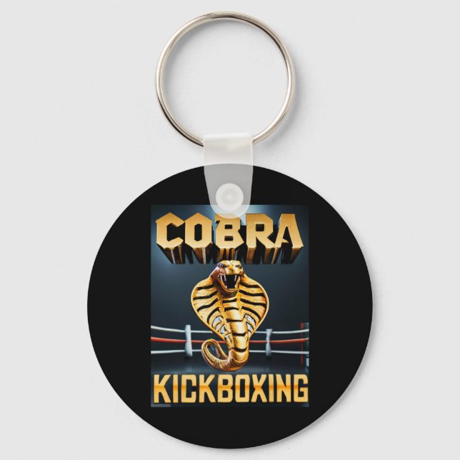 Chaveiro Cobra Kickboxing Design By Don Castillo  (Frente)