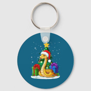 Chaveiro Cobre Santa Chapéu Natal Pijama Fofo Animal Flocos