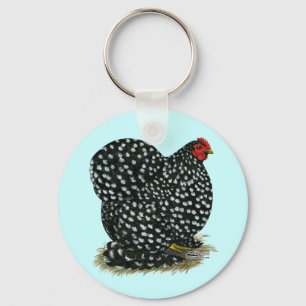 Chaveiro Cochin Mottled a galinha