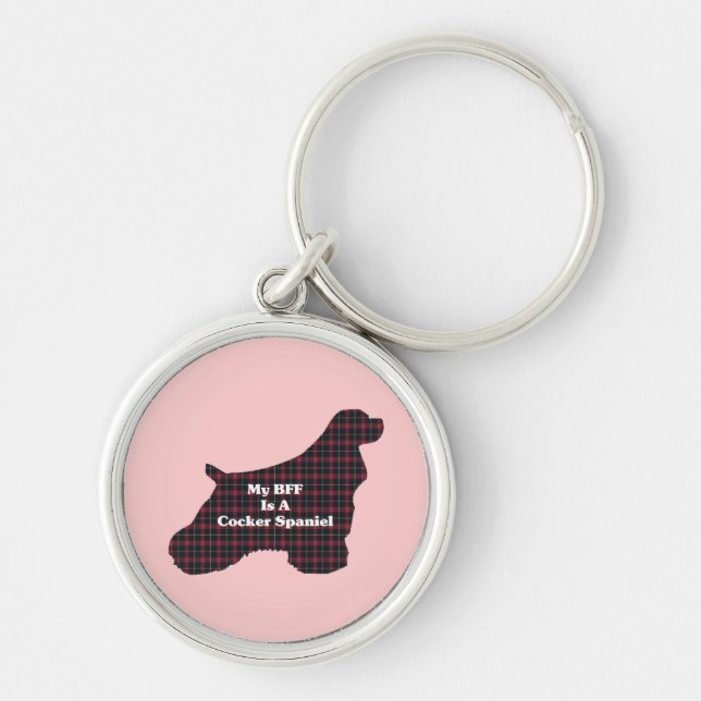 Chaveiro Cocker Spaniel BFF (Frente)