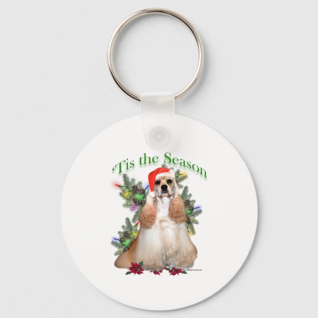 Chaveiro Cocker Spaniel "Tis (Frente)