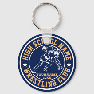 Chaveiro Codificação Personalizada do Wrestler Club de Luta