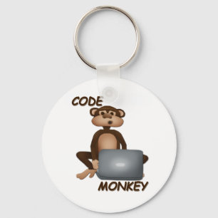 Chaveiro Codifique o macaco
