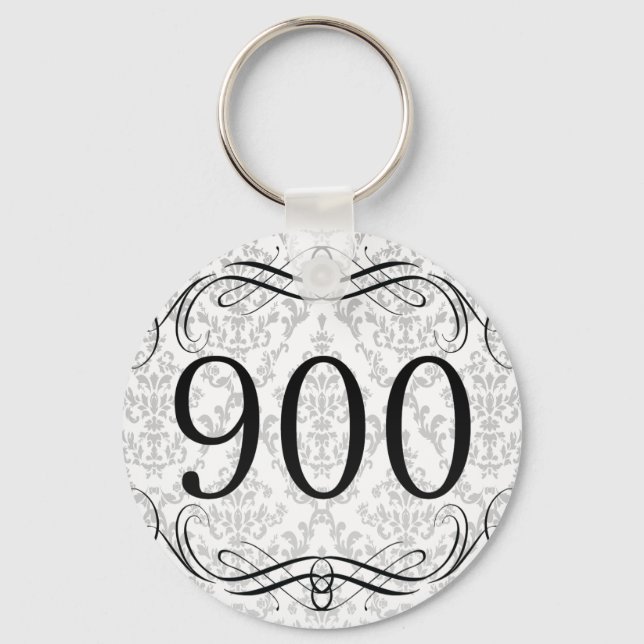 Chaveiro Código de área 900 (Frente)