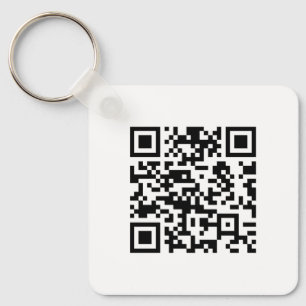 Chaveiro Código QR Criado Instantaneamente (inserindo sua U