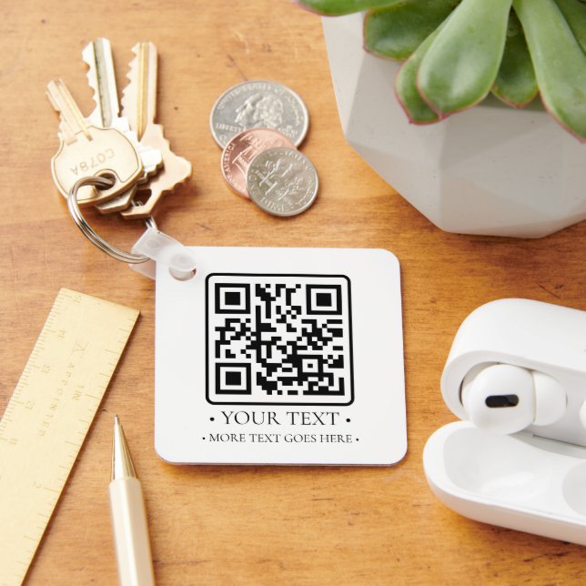 Chaveiro Código QR da sua empresa (Mesa)