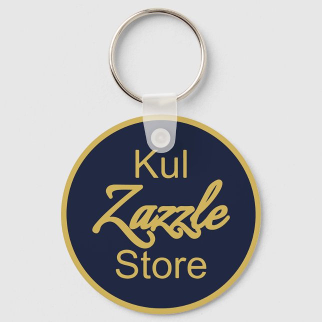 Chaveiro Código QR do logotipo comercial personalizado (Frente)