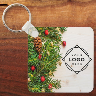 Chaveiro Código QR preto elegante e elegante