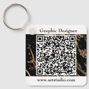 Chaveiro Código QR Promoção do Marketing Comercial