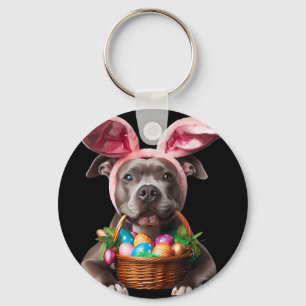 Chaveiro Coelhinha Bonita Orelha Touro Cachorro Páscoa Prop