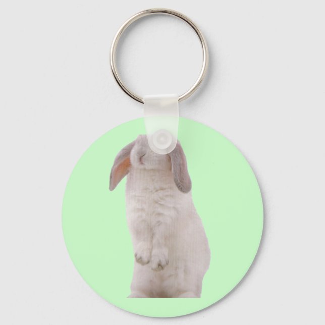 Chaveiro Coelhinho Bunny Kawaii Fofo (Frente)