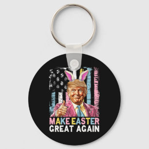 Chaveiro Coelhinho engraçado do Trump faz a Páscoa grande n
