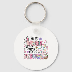 Chaveiro Coelho Bobo Páscoa é Para Jesus Coelho Fofo Cristo