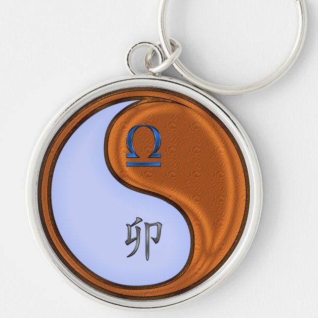 Chaveiro Coelho da Libra e Madeira (Frente)