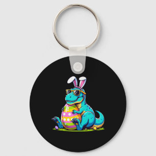 Chaveiro Coelho de Páscoa Ovo de Dinossauro Feliz Eastrawr 