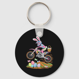 Chaveiro Coelho Motocross Bicicleta Easter Moto Homens Bo