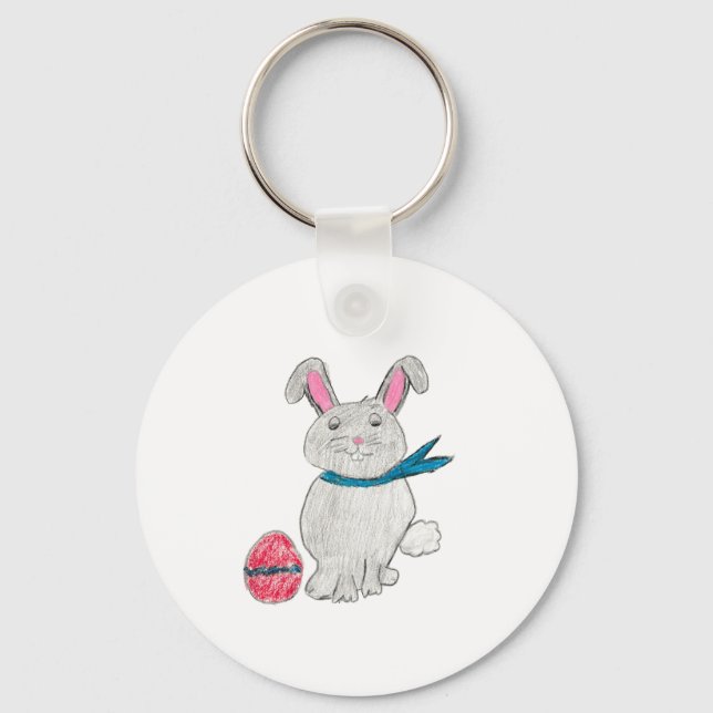 Chaveiro Coelho páscoa (Frente)