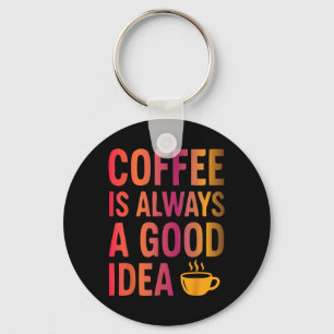 Chaveiro Coffee Cote - Manhã Viciada Em Cafeína