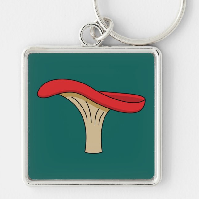Chaveiro Cogumelo Vermelho (Frente)