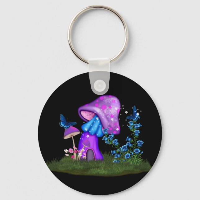 Chaveiro Cogumelo Whimsical (Frente)