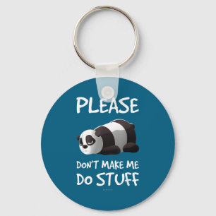 Chaveiro Coisas Preguiçoso Panda Por Favor Não