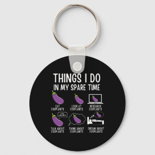 Chaveiro Coisas Que Eu Faço No Meu Horário Livre EggPlant V